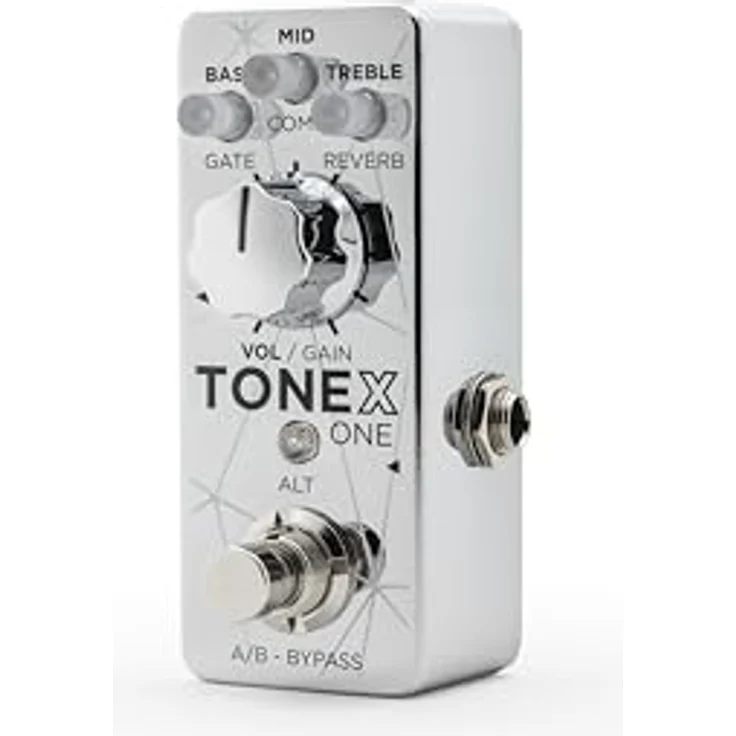 IK Multimedia Tonex One Joe Satriani Limited Edition, AI MultiFX Micropedal mit 20 Tonmodellen, integriertem EQ, Noise Gate, Reverb und USB-Audio-Schnittstelle. – Bild 2