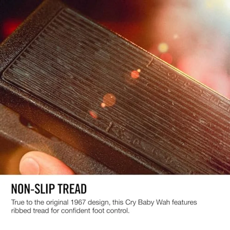 Jim Dunlop GCB95F Cry Baby Classic Fasel Wah, WahWah-Pedal mit true bypass, schwarz – Bild 4