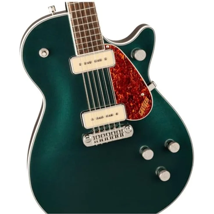 Gretsch G5210-P90 Electromatic Jet CGN, E-Gitarre mit P-90E Single-Coil, Mahagoni-Korpus, Cadillac Green – Bild 4