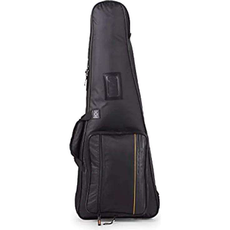 Rockbag RB 20500B Headless-Style G-Bag, Gitarrentasche mit 20mm Polsterung und großer Außentasche, schwarz