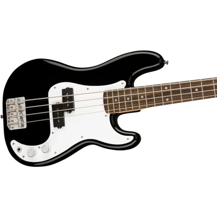 Fender Squier Mini Precision Bass, E-Bass in Schwarz mit Split Single-Coil Pickup, inkl. kostenlose Fender Play Kurse – Bild 3