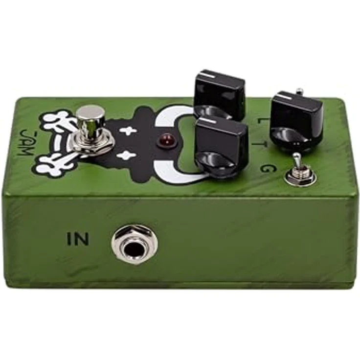 JAM pedals Octaurus Octafuzz, Effektpedal für E-Gitarre mit intuitivem Layout, Gain-, Level- und Tone-Regler, Mid-Scooped- und Full-Range-Voicing, symmetrisches und asymmetrisches Clipping, True Bypass – Bild 2