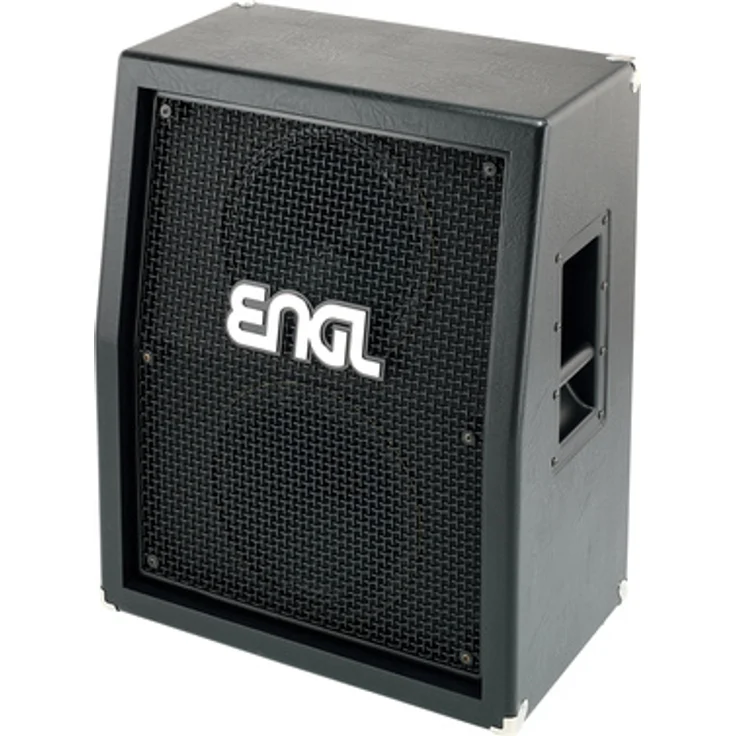 Engl E212VB Pro, Gitarrenbox mit 2x12" Celestion Vintage 30 Lautsprechern, 120 Watt Mono (8 Ohm), schwarze Front, Gewicht 35 kg