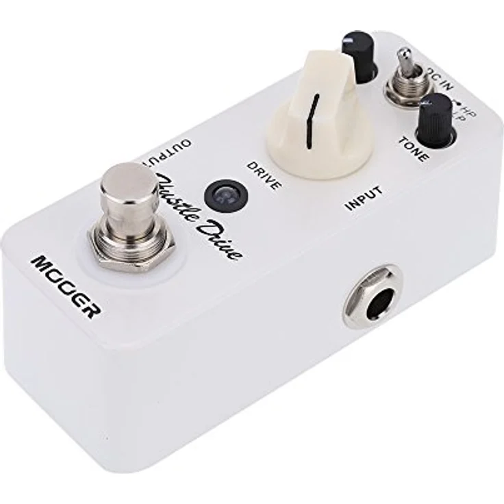 Mooer Hustle Drive, Overdrive-Pedal mit Drive-, Volumen- und Tone-Regler, True Bypass, 9V DC Anschluss – Bild 7