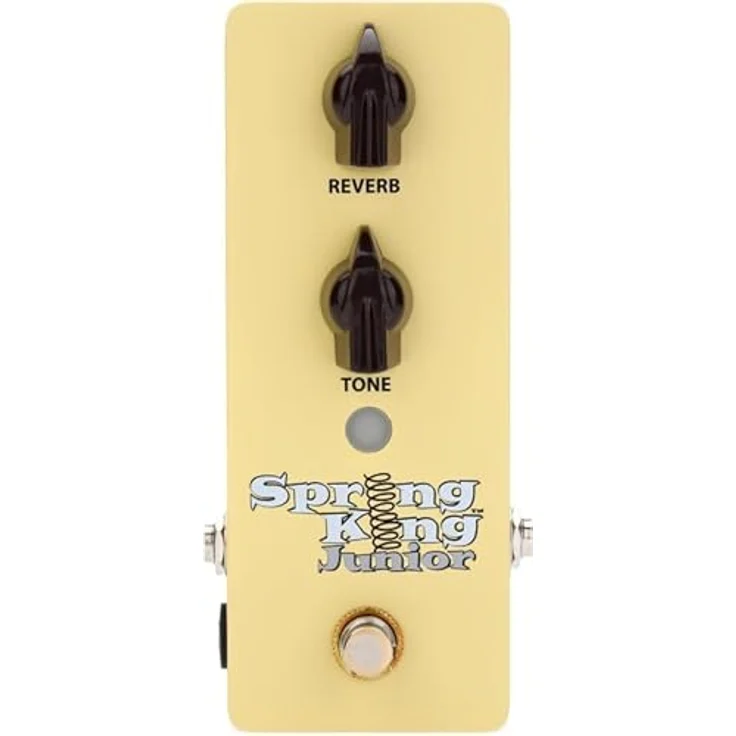 Danelectro SKJ-1 Spring King Junior, Analog Spring Reverb Effektpedal mit echtem Federhalltank und True Bypass – Bild 5