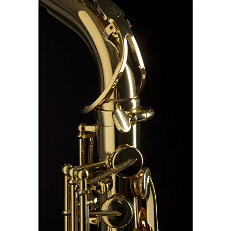 Yamaha YAS-280 Set, Alto Saxophon mit Aluminium Notenständer, Reed Guard, Clip-on Tuner und Saxophonständer – Bild 3