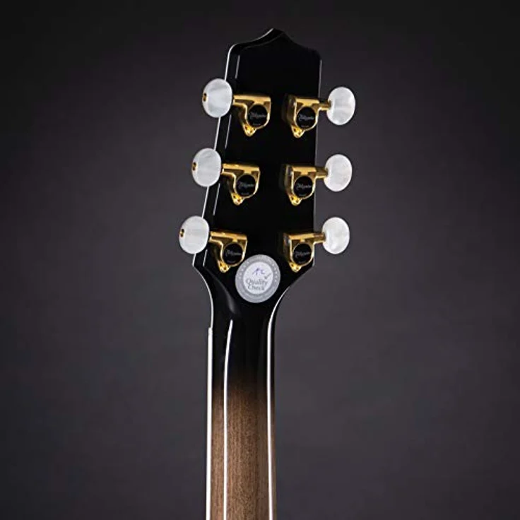 Takamine EF450C-TT TBB, Westerngitarre mit massiver Fichtendecke, geflammtem Ahorn, Transparent Blackburst, inkl. Softcase – Bild 5
