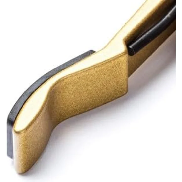 Dunlop Trigger Capo Acoustic Curved G, Kapodaster für Western/Akustik-Gitarre, Farbe: Gold – Bild 2