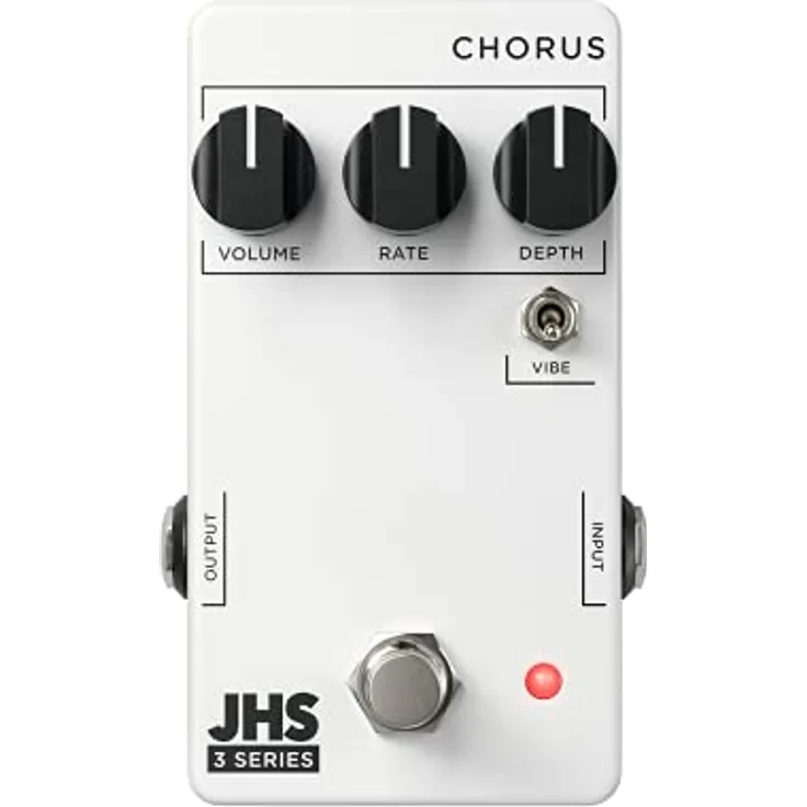 JHS Pedals 3 Series Chorus, Chorus/Vibrato Effektpedal mit True Bypass und Vibe-Schalter, hergestellt in den USA