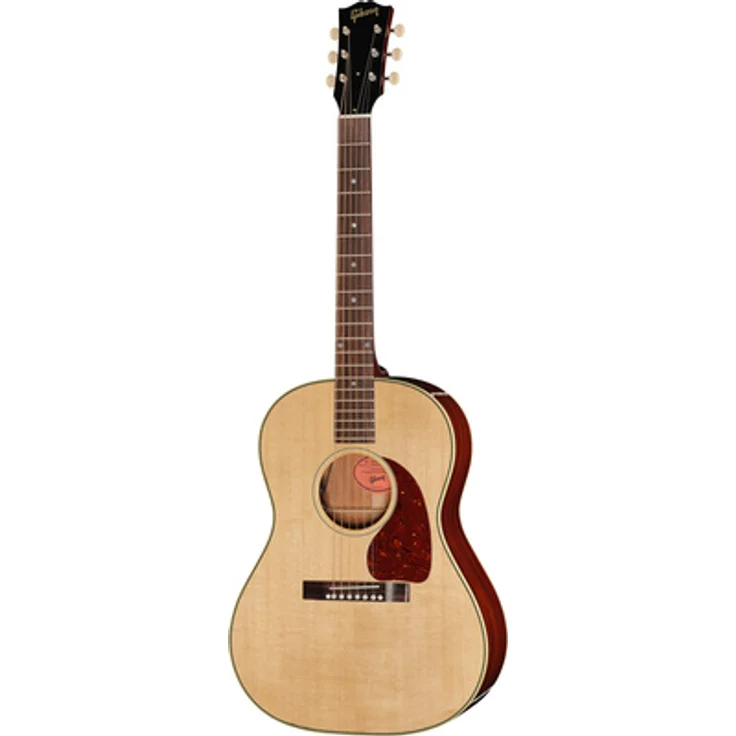 Gibson LG-2 50s Original Westerngitarre, Antique Natural, Sitka-Fichte massiv, L.R.Baggs VTC Tonabnehmer, inkl. Koffer