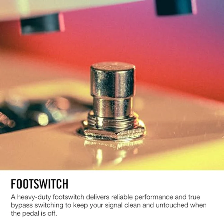 Dunlop Kirk Hammet Cry Baby Wah, Wah Wah Pedal für Gitarre, Limited Edition in Gelb Sparkle, Made in the USA – Bild 9