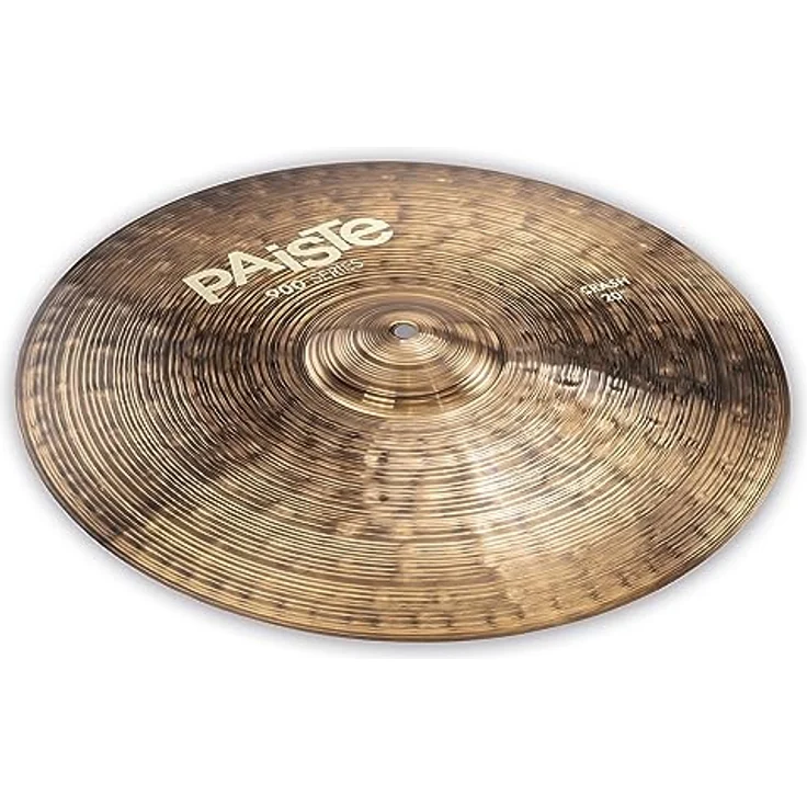 Paiste 20" 900 Series Crash, B8 Bronze Schlagzeugbecken mit vollem Sound und dunklem Finish – Bild 1