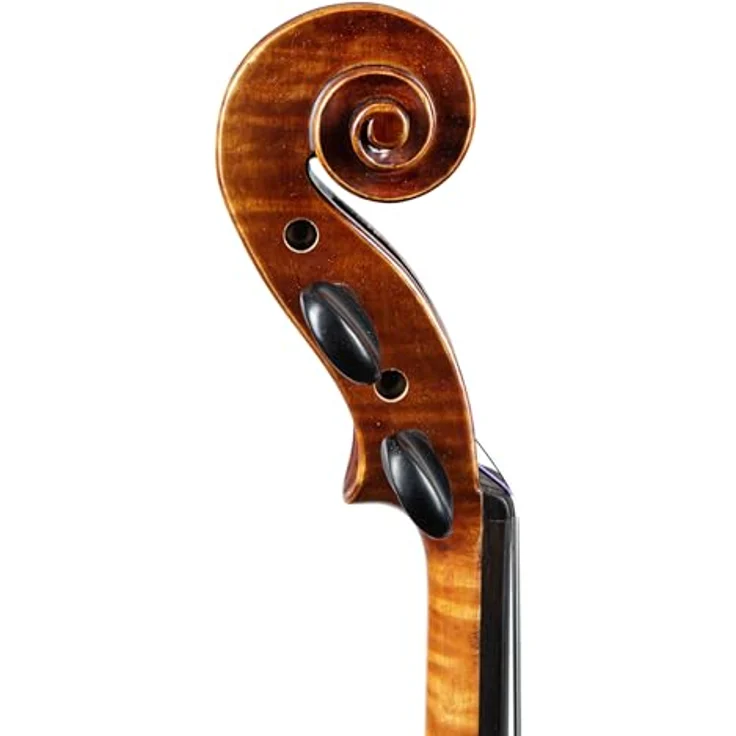 Yamaha V10 SG, 4/4 Violine im Set mit Koffer und Bogen, massive Fichtendecke und flammender Ahornboden, handgefertigte Öl-Lackierung, Ebenholzgriffbrett – Bild 7