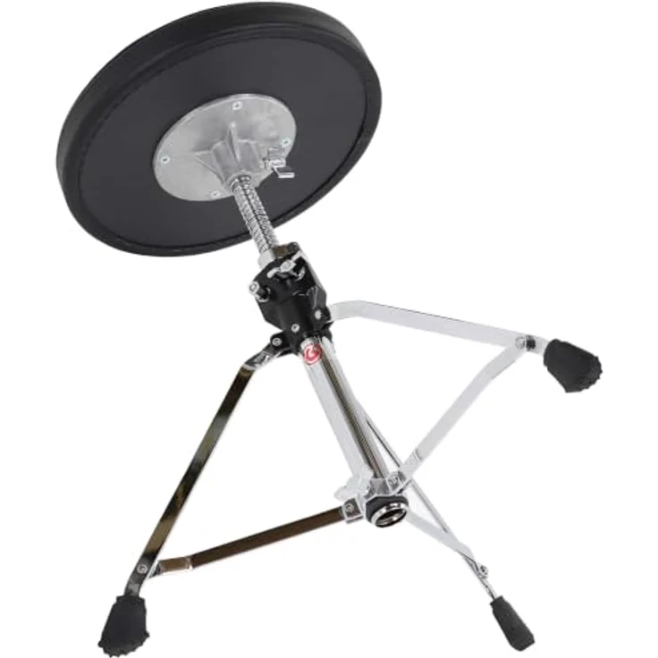 Gibraltar Schlagzeughocker 9000 Series Air Tech Skinny, 9708AST, Durchmesser 39cm, Dry-Mesh Sitzfläche, höhenverstellbar 47-62cm, 'Super Foot' Gummifüße – Bild 5