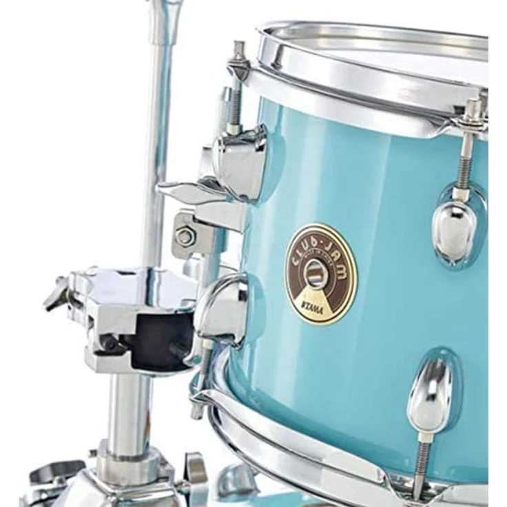 Tama Club Jam Flyer LJK44S-AQB, Kesselsatz mit Pappelkessel, 14"x10" Bass Drum, Aqua Blue – Bild 2