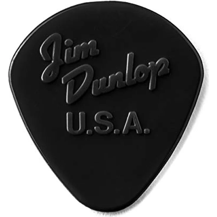 Jim Dunlop Plektrum Jazz II Nylon, 1,10mm, 24 Stück, robust und flexibel – Bild 2