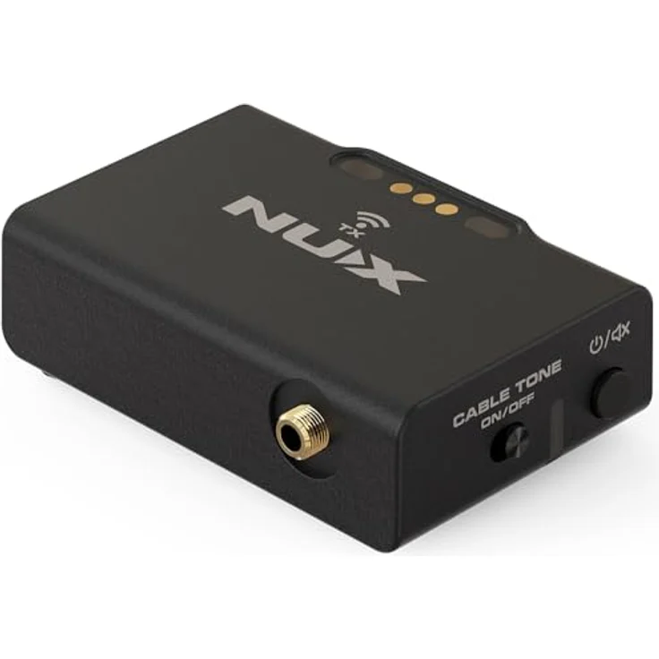 NUX B-8 Pedal Wireless System, kabelloses Setup für Gitarristen mit 48 kHz 24-Bit Audio, 50 m Reichweite und integrierten Tuner-Funktionen – Bild 3