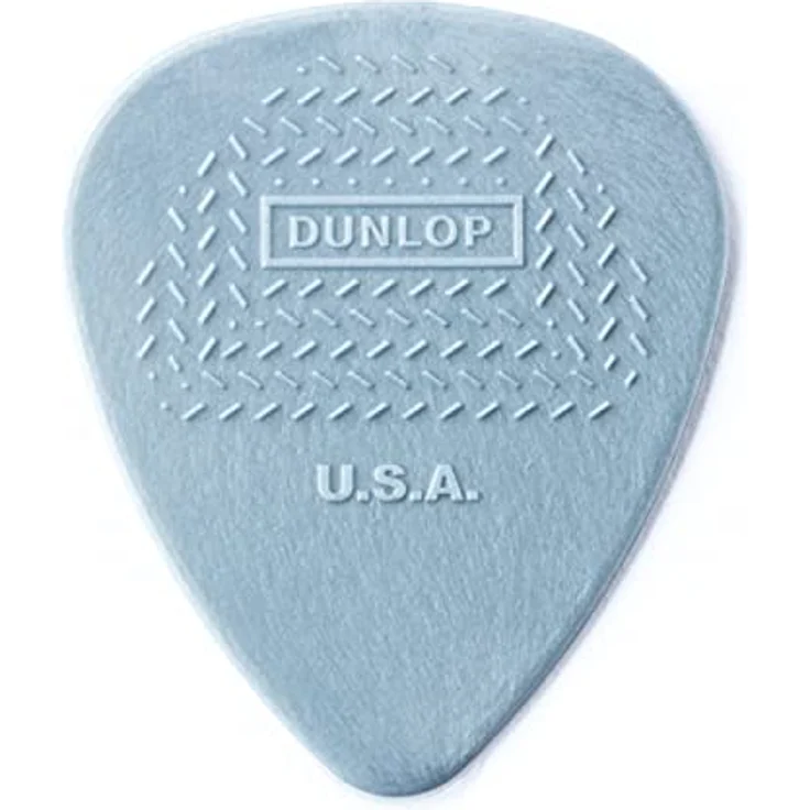 Dunlop Nylon Max Grip Standard Plektren, 0,60 mm, 72 Stück, hellgrau – Bild 2