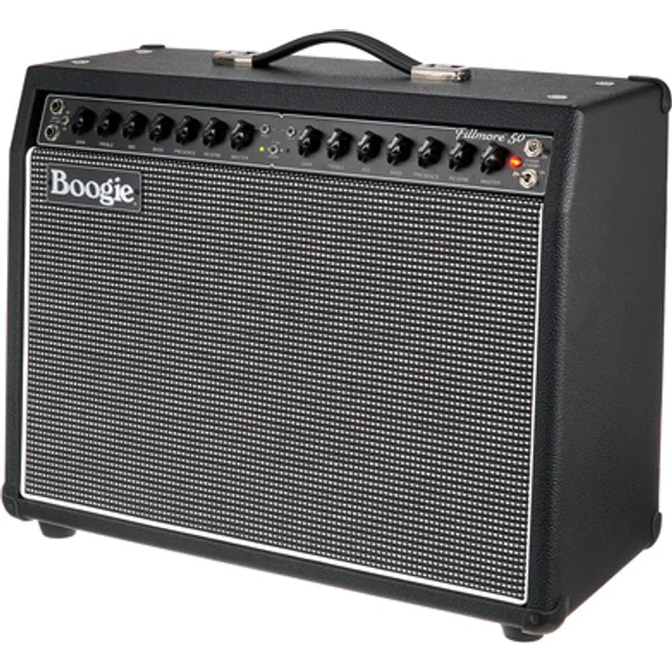 Mesa Boogie Fillmore 50 Combo, E-Gitarren-Combo, 50/25 Watt, 1x12 Zoll Celestion Lautsprecher, 2 Kanäle mit 3 Modes, Vintage Vollröhre, inklusive Schutzhülle
