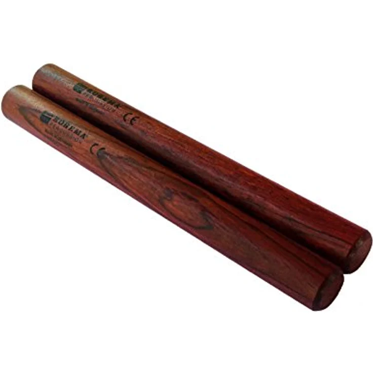 Rohema Concert Claves 61419, Percussion-Instrument aus Palisander, 150mm Länge, 15mm Durchmesser, Made in Germany – Bild 2