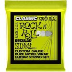 Ernie Ball 2251 Classic, Gitarrensaiten aus reinem Nickel, Stärken 10-46, Sound der Sixties