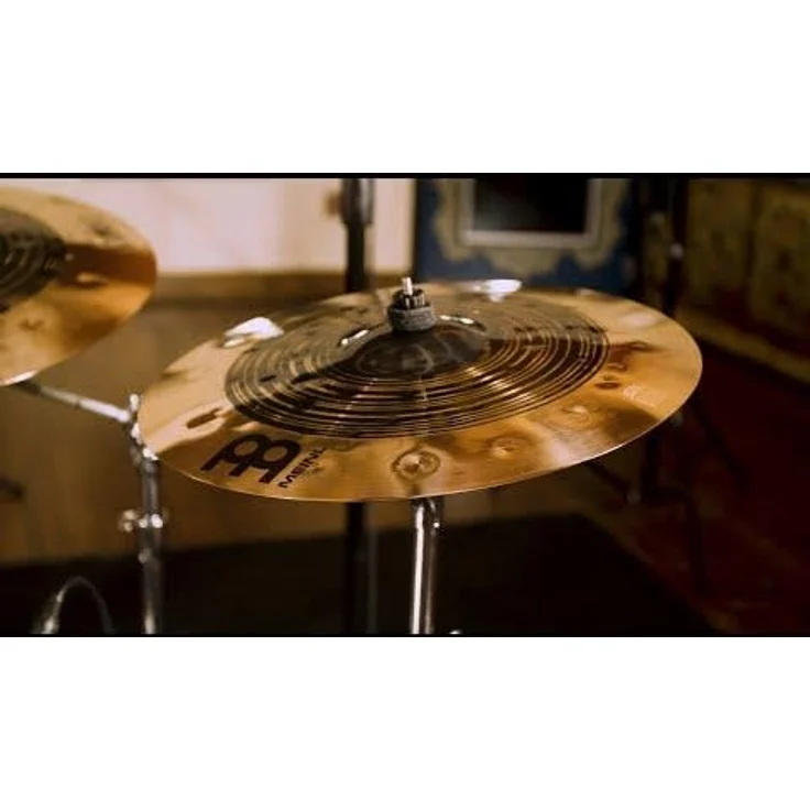 Meinl Classics Custom Dual 16 Zoll Crash Becken (40,64 cm), B12 Bronze, Dunkles und Brilliantes Finish, große dynamische Bandbreite – Bild 2