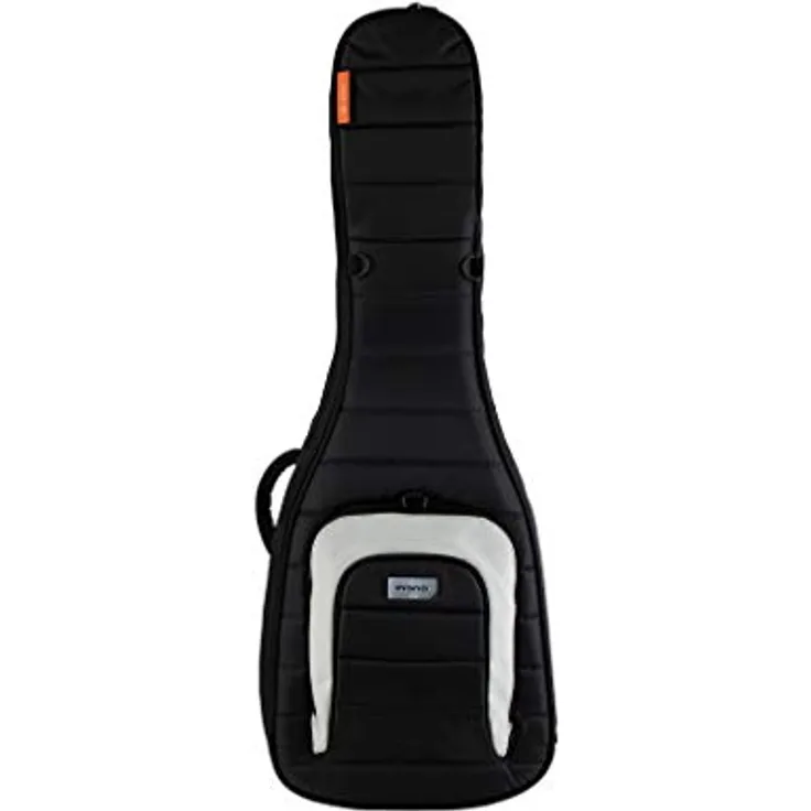Mono Cases Dual Electric Guitar M80-2G-BLK, professionelles Gigbag für 2 E-Gitarren mit Hybrid-Case, Wasserabweisender Sharkskin Oberfläche und integriertem Headlock System, schwarz