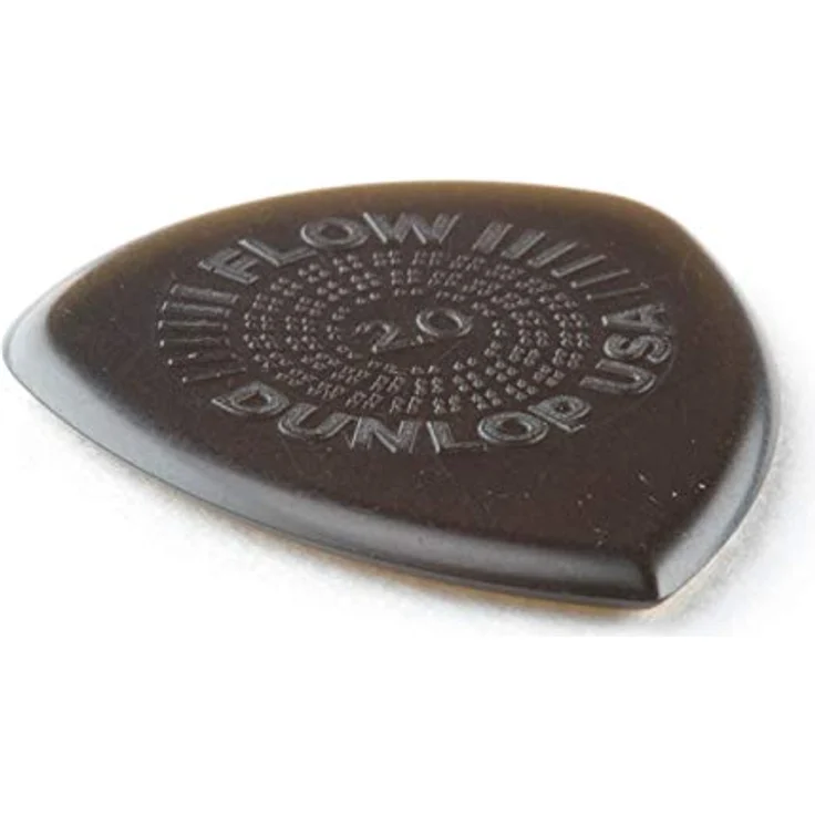Dunlop Flow Standard Picks 1.50 mm, Plektren Refill Pack mit low-profile Grip, oxblood, 24 Stück – Bild 6