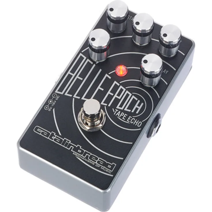 Catalinbread Belle Epoch BOS, Delay-Pedal mit authentischer Echoplex EP-3 Emulation, schwarz/silber