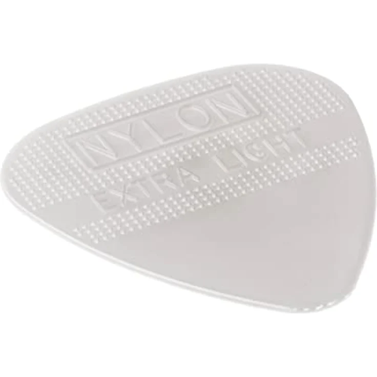 Dunlop Herco Vintage 66 Pick EL, Plektrum Pack mit 6 Stück, Standardform, Nylon, Extra Light, 26 mm breit, 30 mm lang – Bild 3