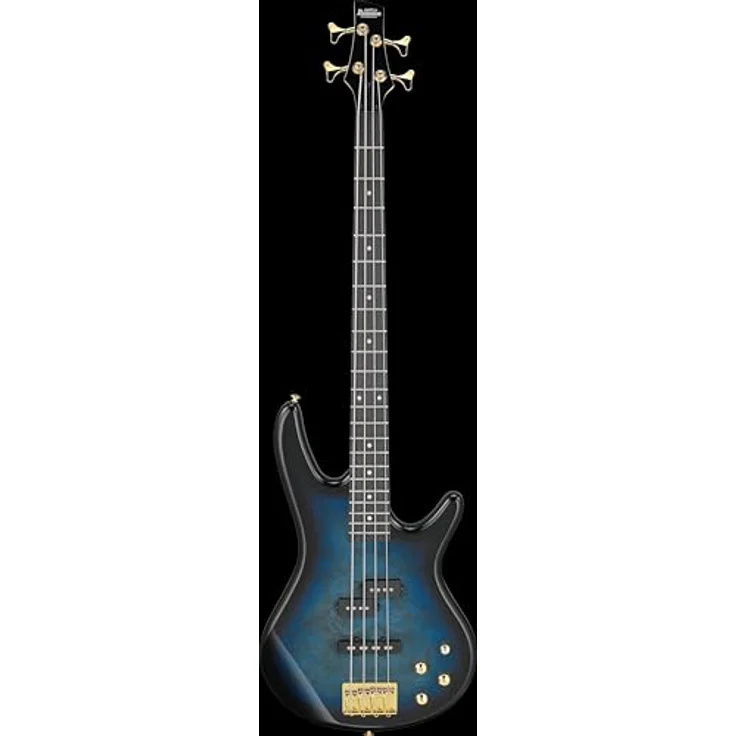 Ibanez GSR200-TMU, E-Bass mit Okoume Korpus, Ahornhals, Purpleheart Griffbrett, 22 Bünde, Marine Burst – Bild 2