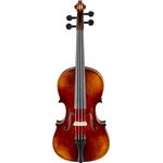 Gewa Maestro 6 Antiqued Violine 4/4, vollmassive Violine mit massiver Fichtendecke und geflammtem Ahornkorpus, Ebenholzgriffbrett, Spiritus Handlackierung in kastanienbraun