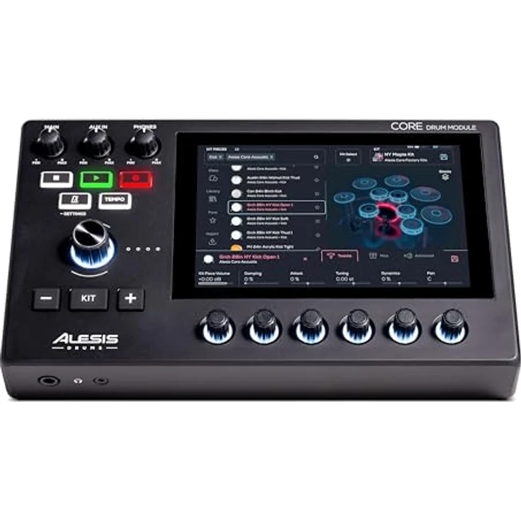 Alesis Strata Club E-Drum Kit, professionelles E-Drum Set mit BFD3 Sound Engine, 370 Kit Pieces, 8" Bass Drum, 2x 10" Zwei-Zonen Tom Pads, 12" Snare Pad, Mesh-Pads, 25 GB Speicher – Bild 14