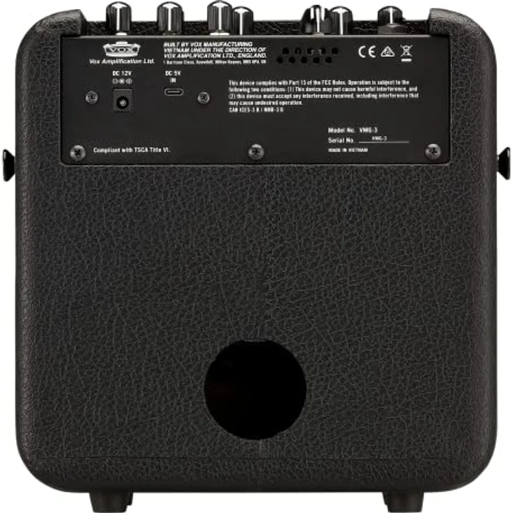 Vox Mini Go 3, Modelling Combo Verstärker für E-Gitarre mit 11 Verstärkermodellen, 8 Effekten und integrierter Rhythmussektion, 3 Watt, schwarz – Bild 5