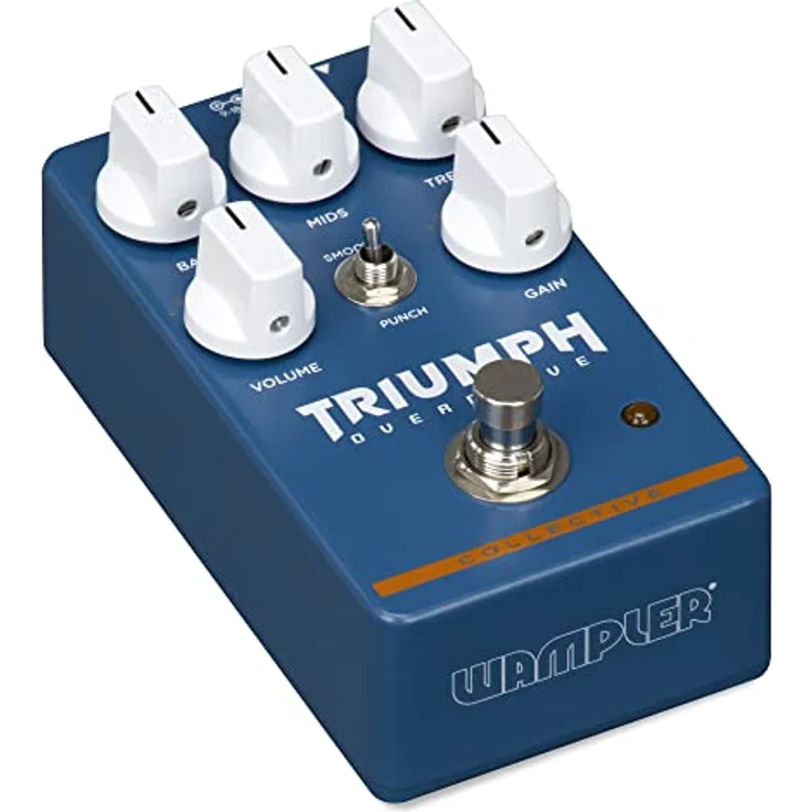 Wampler Triumph Overdrive, Dual Voice Overdrive-Pedal mit Smooth- und Punch-Modus, made in USA – Bild 4