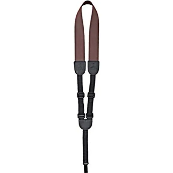 Ortega Ous-HK-BK Ukulele Strap, verstellbarer Nyongurt mit 3,7 cm Breite, schwarz