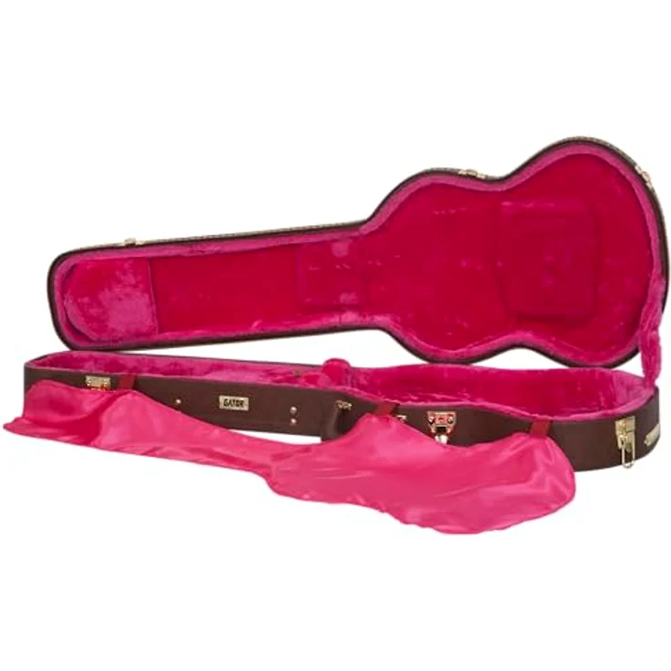Gator Deluxe Case Vintage DC-Style, Gitarrenkoffer für Double Cut Modelle – Bild 3