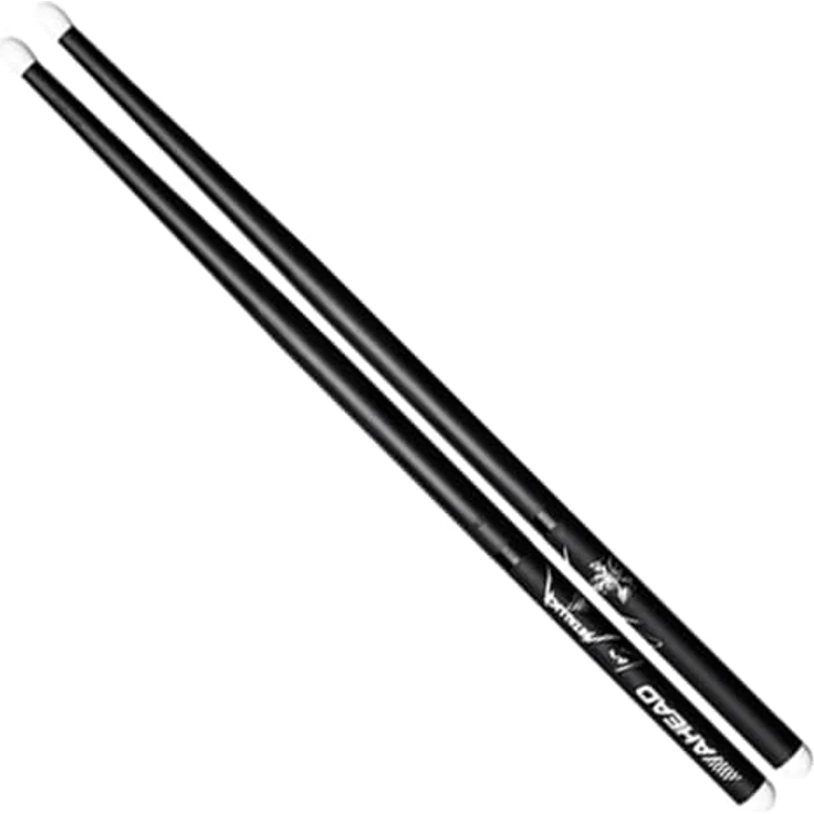 Ahead Lars Ulrich Sign. Sticks SG, Drummsticks mit Alukern und auswechselbarem Kunststoff Überzug, LU-SG "Scary Guy" Motiv – Bild 1