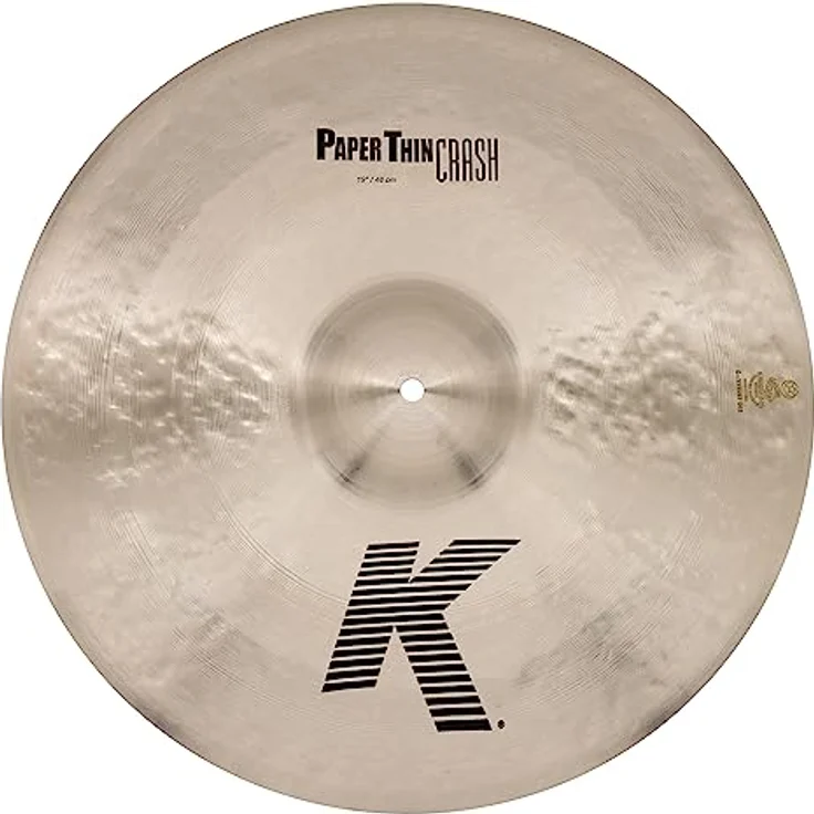 Zildjian K-Series Paper Thin Crash 19", hochwertiges Crash Becken mit feinem Klang und präziser Verarbeitung – Bild 1
