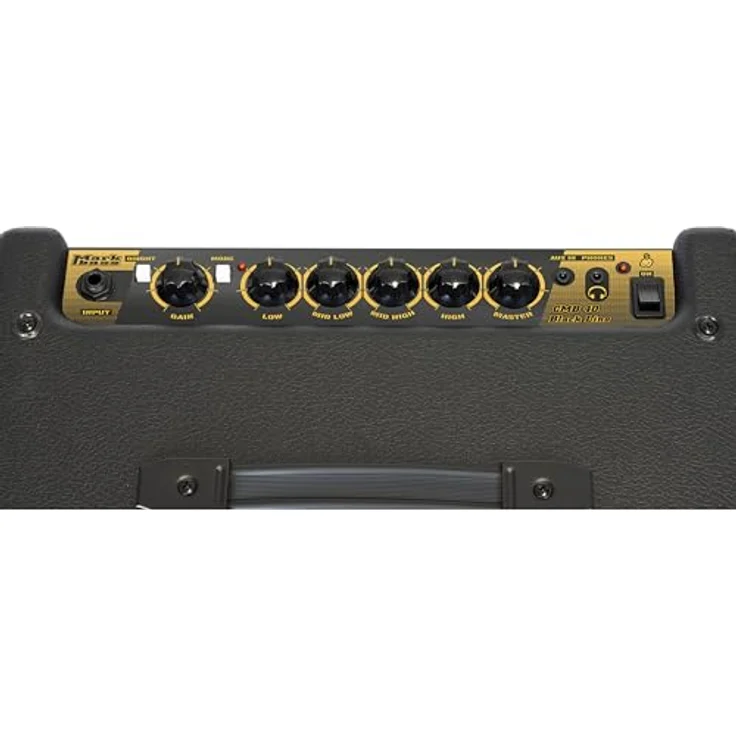 Markbass CMB 101 Blackline Combo, Transistor Combo für E-Bass mit 40 W Leistung, schwarz – Bild 4