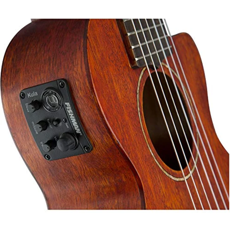 Gretsch G9126-ACE Guitar Ukulele, Tenor Style mit massiver Mahagoni Decke, Ovangkol Griffbrett und Fishman Kula Pickup, Natur Open-Pore Semi-Gloss, inkl. Gig Bag – Bild 3