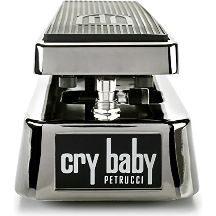 Dunlop John Petrucci Cry Baby Wah, Signature Wah-Pedal mit Metallgehäuse, 6-Band EQ und Custom Smoked Chrome Oberfläche – Bild 4