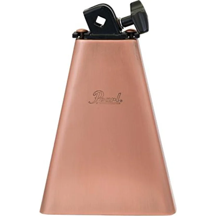 Pearl HH-4XH Horacio Hernandez Signature Cowbell, Hand Held Campana aus kupfer eloxiertem Carbonstahl, zwei bespielbare Flächen – Bild 2