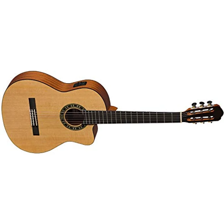 La Mancha Romero Granito 32-CE-N, Konzertgitarre 4/4 Cutaway, Fichten Decke, Mahagoni Korpus, BR-1 Pickup System, Natur matt – Bild 1