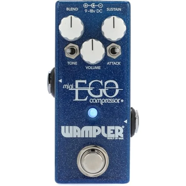 Wampler Mini Ego Compressor, Effektpedal mit Blend-Regler und True Bypass, platzsparend, handgefertigt in USA – Bild 8