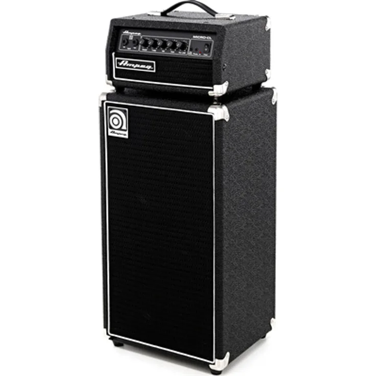 Ampeg Micro-CL Stack, E-Gitarren-Topteil mit 100 Watt, 3 Band Tone Control und 2x 10" Lautsprechern