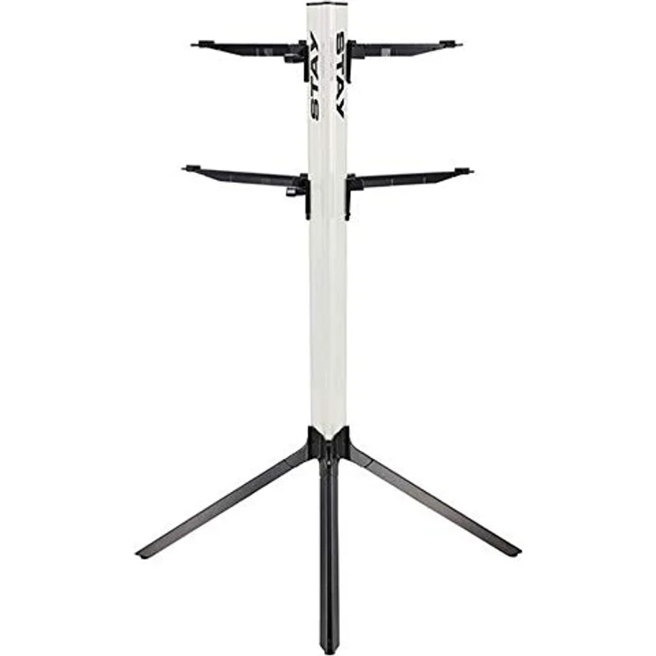 STAY MUSIC Keyboard Stand Slim 1100/02, ultraleichter 2-stufiger Aluminium Keyboardständer, höhenverstellbar bis 1100 mm, für 61-Tasten-Tastaturen bis 10 kg – Bild 2