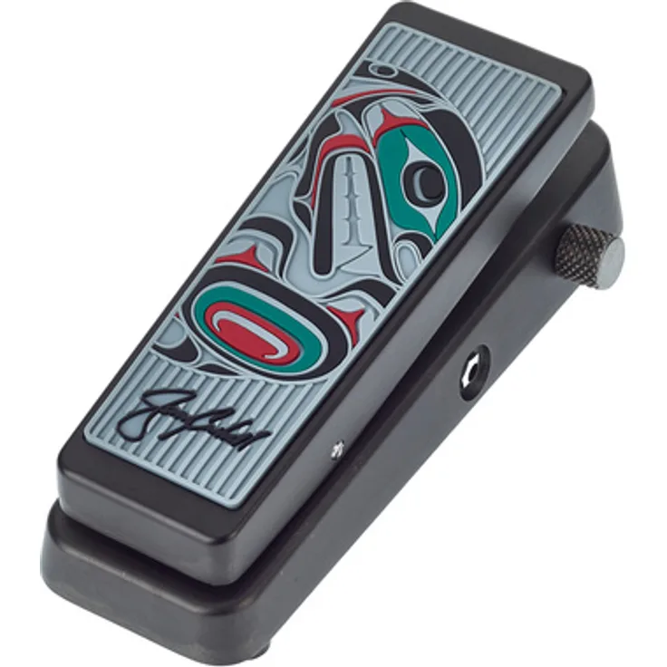 Dunlop Cry Baby Cantrell Blk Edition, WahWah-Pedal in Distressed Black, limitierte Auflage mit Jerry Cantrell Signature und spezieller Abstimmung für punchigen Ton