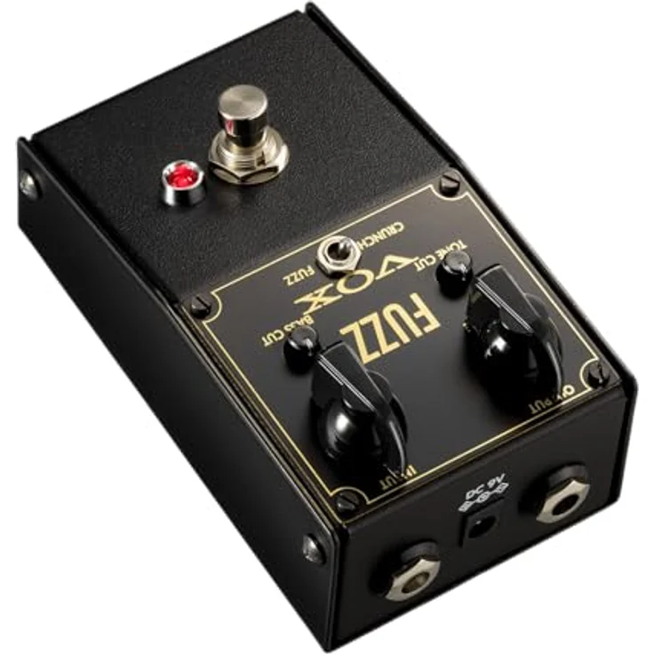 Vox VTB-1 Treble Booster, Effektpedal für E-Gitarre mit Vintage Treble Boost, schwarz – Bild 3