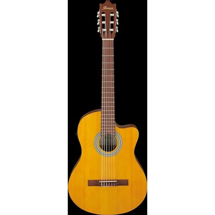 Ibanez GA3ECE-OAM, Konzertgitarre mit Cutaway, Fichtendecke und Ibanez AEQ-2T Preamp, Amber offen porig – Bild 2